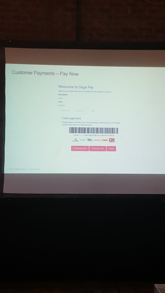 ElrizaPool's tweet photo. Clients can pay you at these stores.... ('',)#sageone https://t.co/bnY53VgW9J