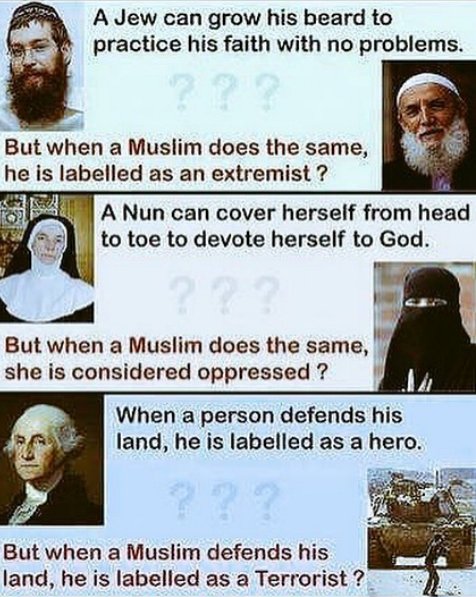 1world1kind's tweet photo. Double standards...We're all the same flesh&bone at the end of the day #1world1kind #RiseStrong #AgainstIntolerance https://t.co/WAIcRDdmvd