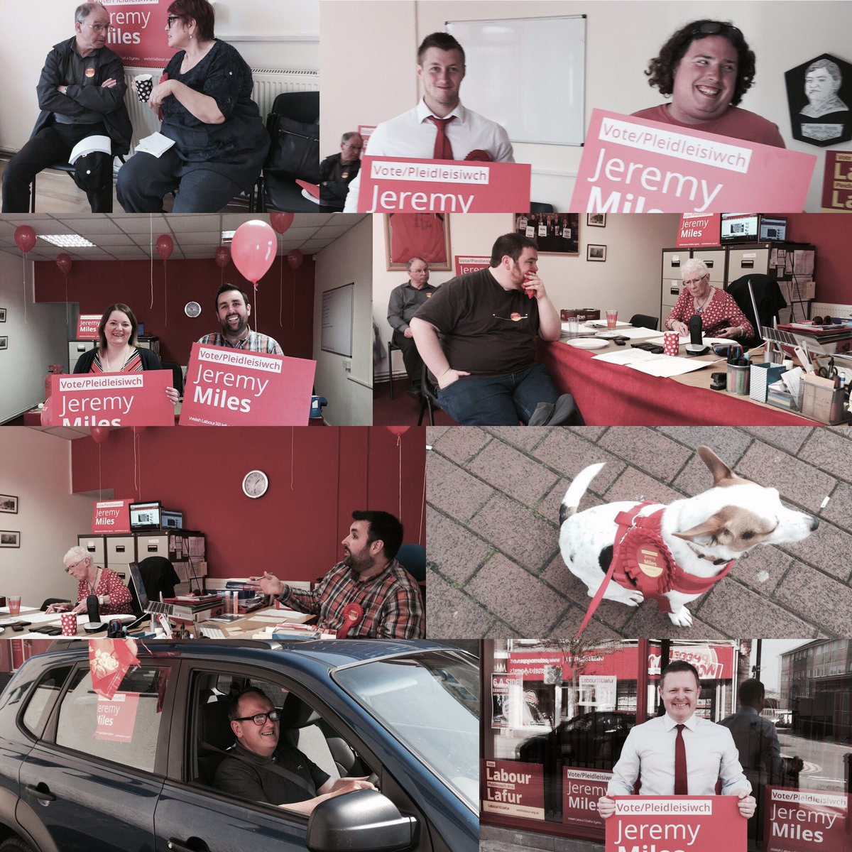 Some pics from Campaign HQ. #TogetherForNeath