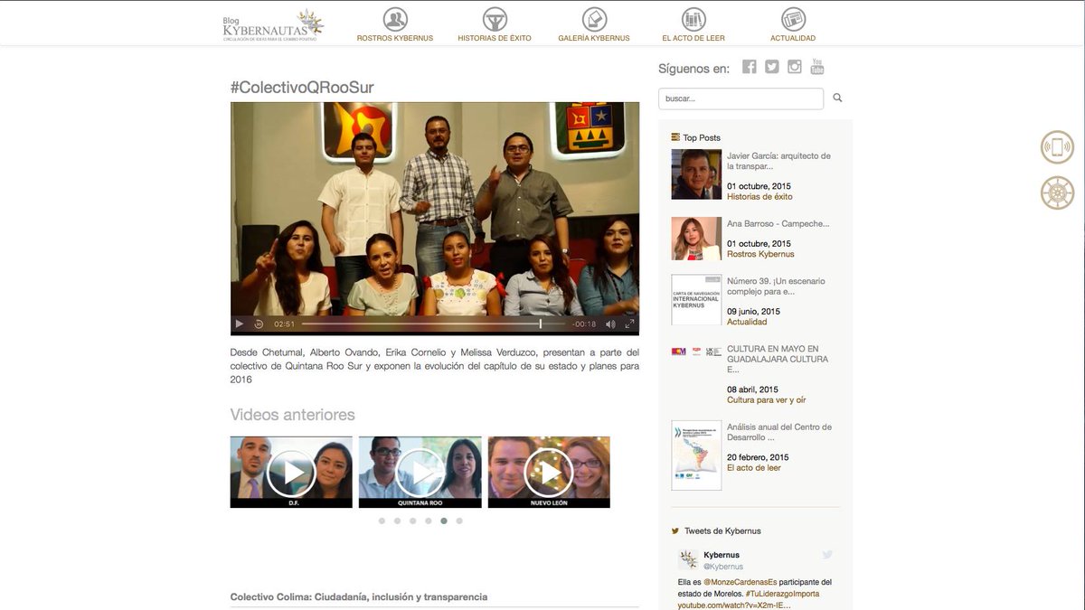 Kybernus's tweet photo. Bienvenido mayo y una nueva edición del videoblog Kybernus, desde Chetumal #ColectivoQRooSur
https://t.co/1MD0bDz3R0 https://t.co/p1e0mqkeSZ