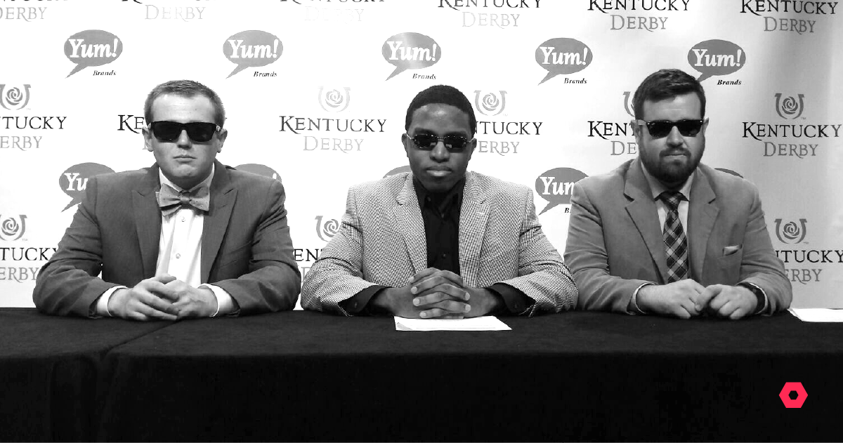 Interapt's tweet image. Getting nostalgic about when we were posted up at the derby last year.  #tbt #derby #interapt #churchillin