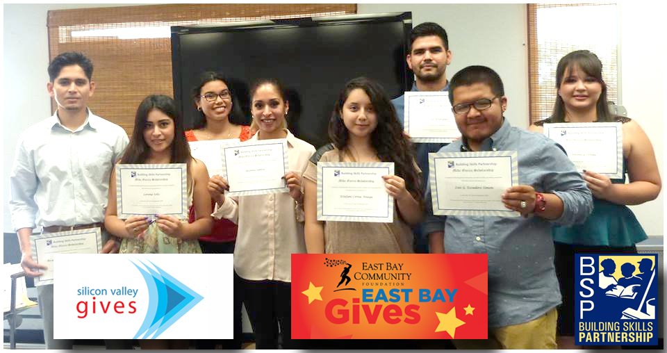Thank you donors! We received 63 donations through <a href="/SVGives/">SVGives</a> &amp; #EastBayGives! All donations go towards scholarships!