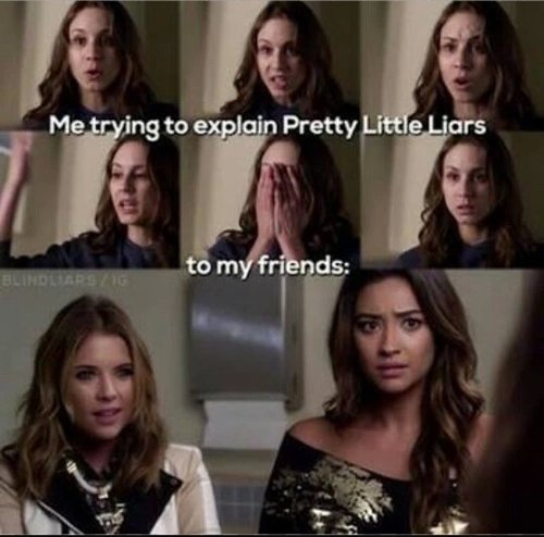 Hellevatorlix's tweet image. Me😂 #pll #PLLTheory #PLLFAmily #PrettyLittleLiars #spencer #emily #Hanna #PLLReaction