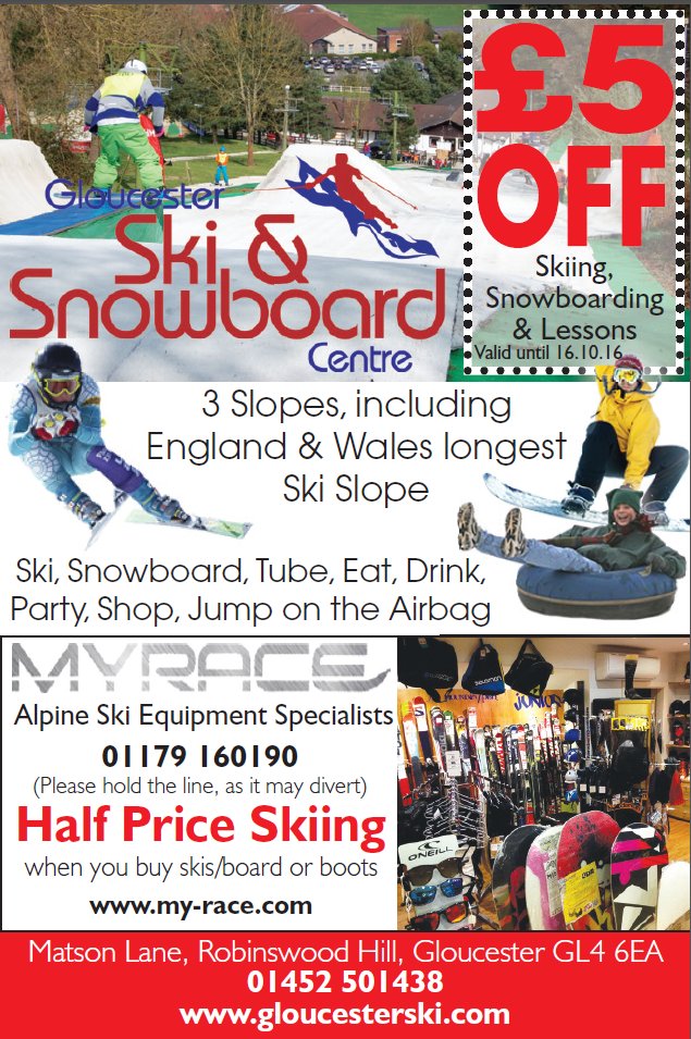 TLA_Chloe's tweet image. £5 off for Skiing, snowboarding and lessons with this voucher below:  #Glos #Ski #snowboard thelocalanswer.co.uk/issues.aspx