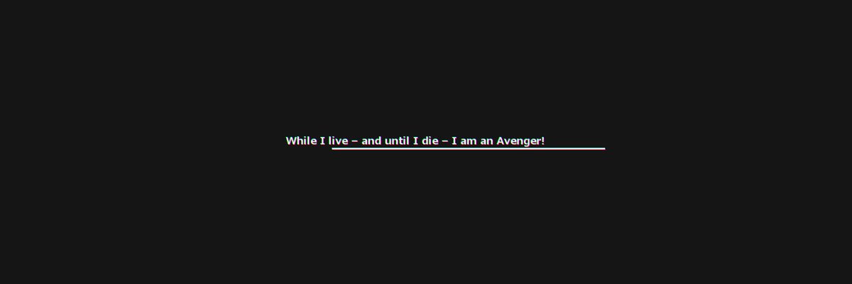 ❝—I am an Avenger!❞「#NewLayout」