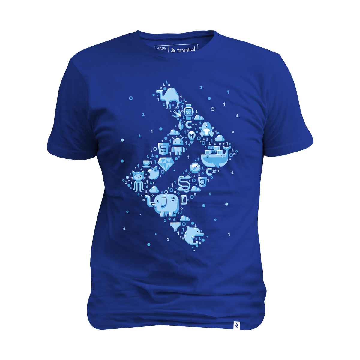ScrumspotScott's tweet photo. Here is a closeup pic of the new Toptal t-shirts...:) #toptalswag #toptalclientsuccess https://t.co/Y6PDllEamG