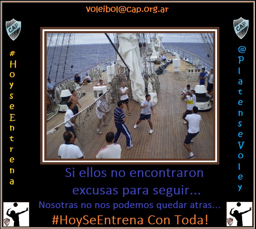 PlatenseVoley's tweet photo. #HoySeEntrena que mas decir que... #adisfrutar !
Desde las 17:00 #VoleyFem en #Platense #ConToda https://t.co/leYu8vKQKo