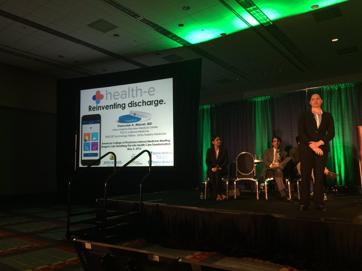 medpedshosp's tweet photo. Health-e - data tracking device to ensure post-DC compliance #acpecp #im2016 #innovation #dragonslair https://t.co/VGuxTMfCNJ