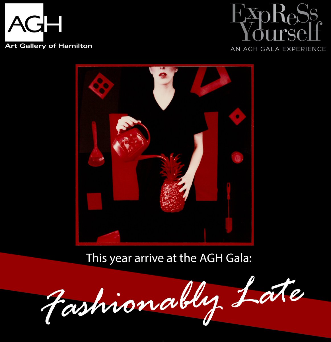 TheAGH's tweet photo. This year, why not arrive to the AGH Gala Fashionably Late? https://t.co/TwgtxcJuVF Only 100 tickets available! https://t.co/hNd4MEMWCB