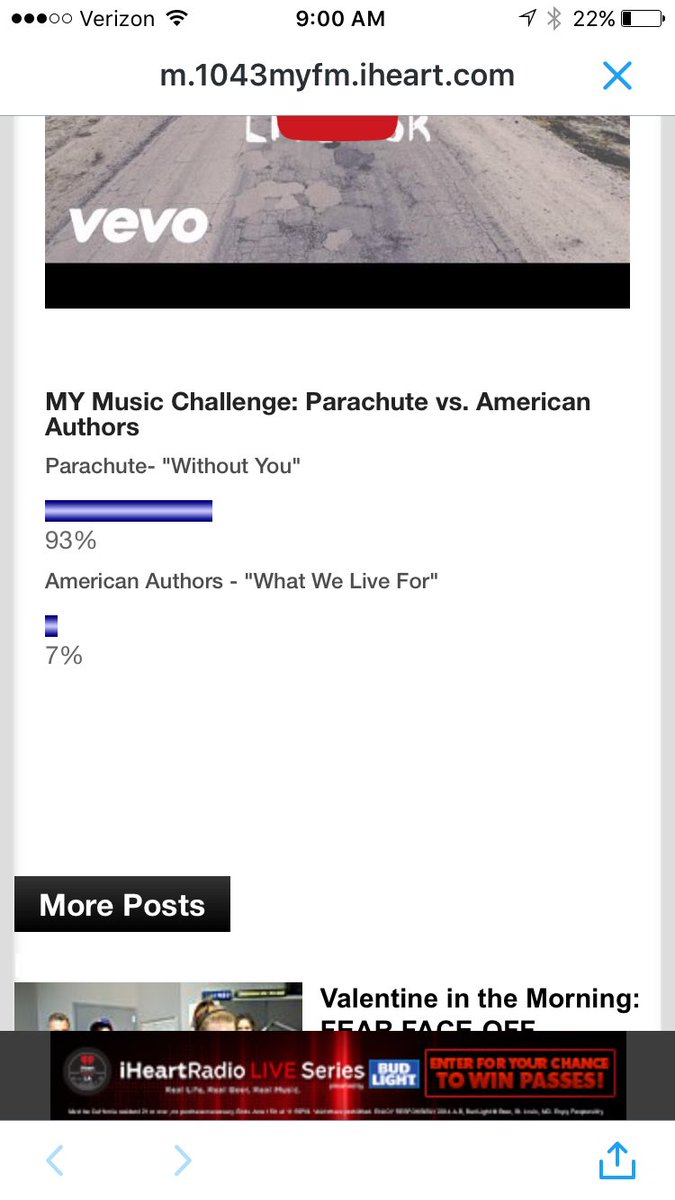 AAMusicFans's tweet photo. This is where we are now! C'mon we can help @aauthorsmusic win!! https://t.co/8zmFoc3Gc9 https://t.co/svUPAVzOax