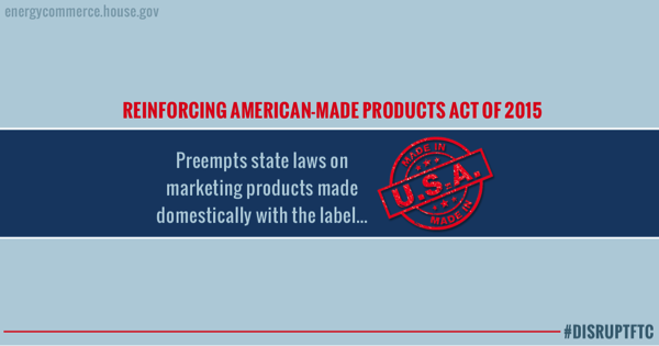 GreggHarper's tweet photo. Proud to introduce #HR5092 which establishes a national standard for determining the validity of #MadeintheUSA https://t.co/c3r2S4miVY