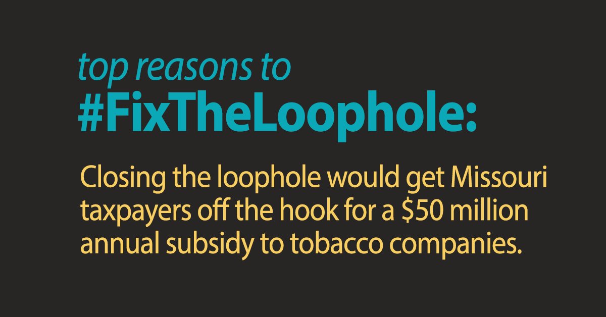 FixTheLoophole's tweet photo. #Whoshouldpay to subsidize tobacco co’s?
Tell your legislators it won't be you---> https://t.co/hl9UJo6a8q https://t.co/f5IsFaxcqp