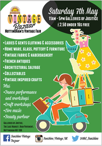 Vintagexplorer's tweet photo. This Sat 7th May @20thC_Sunshine Sunshine Vintage Bazaar. Great fair, great location,get down and have a good day! https://t.co/A3B7SoXbFF