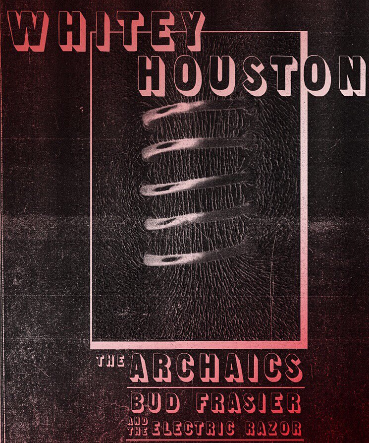 poppaneedsanap's tweet photo. Sweeeet show in #YEG .. 3 strings and the pounder's pal back in action May 21 at 9910 #whiteyhouston  #archaics #bud https://t.co/88XfTIUJms