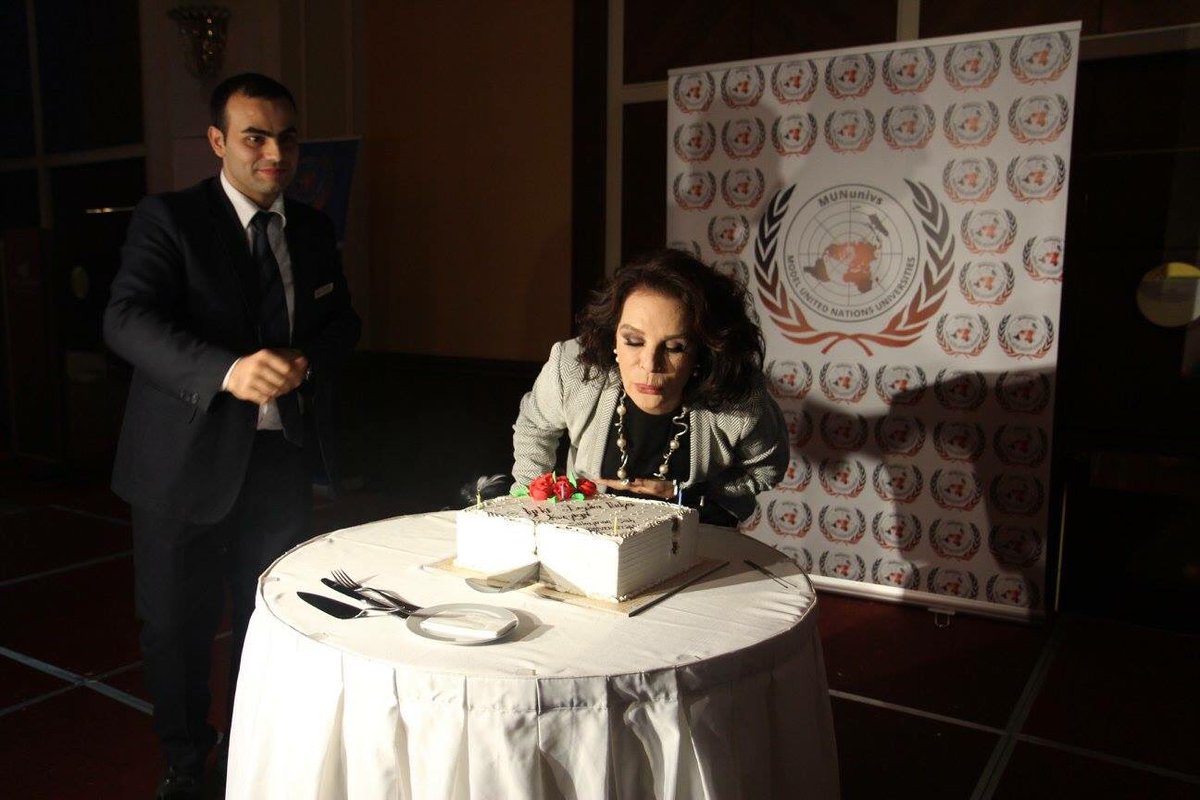 #ThrowbackThursday to the surprise celebration of Hülya Koçyiğit's Birthday 😌
