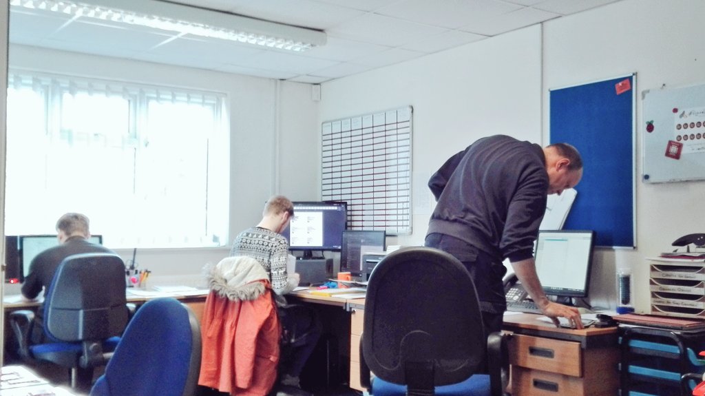 Ragworm's tweet photo. All hands on deck tonight #despatching the next batch of #ENIG Ragworm #PCBs. We cant wait for you to receive them! https://t.co/cJcs89DHYn
