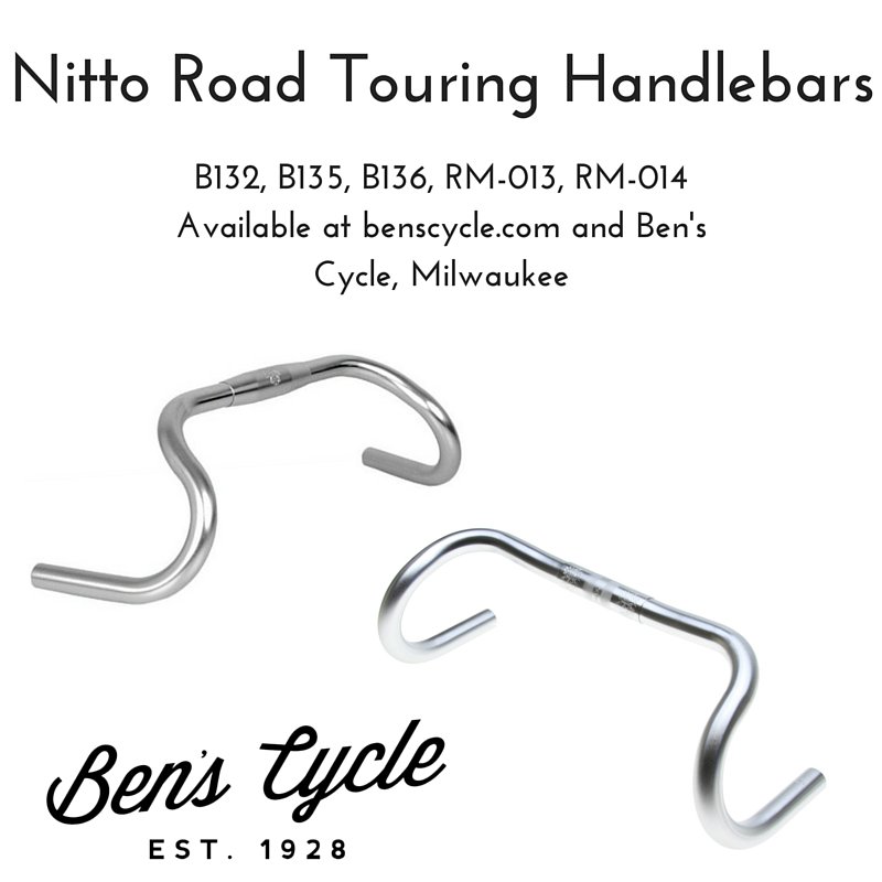 MilwBikeCo's tweet photo. Using drop bars on an #MilwaukeeBikeCo Fugitive or Beltline? Try #Nitto touring bars. https://t.co/hl9v5Cg7m2 https://t.co/B7V9CCBndR