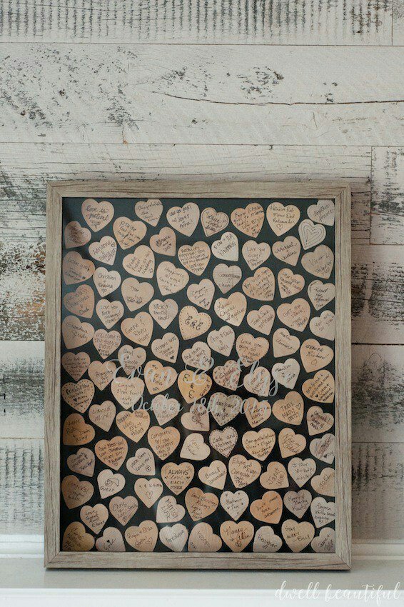 sharethebliiss's tweet photo. This wedding guest book doubles as wall art for your home! #weddingplanning https://t.co/0JjRrrQwz5