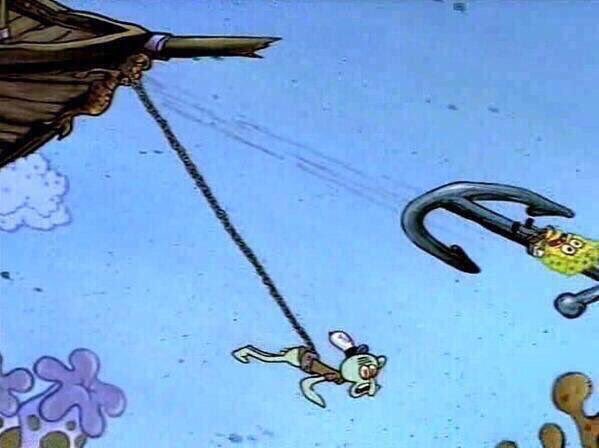 AnotherTweeet's tweet image. Trying to get out of bed hungover be like