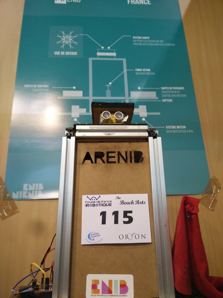 arenibot's tweet photo. On es homologués #cdr2016 #beachbots https://t.co/e5nTZ5c4jC