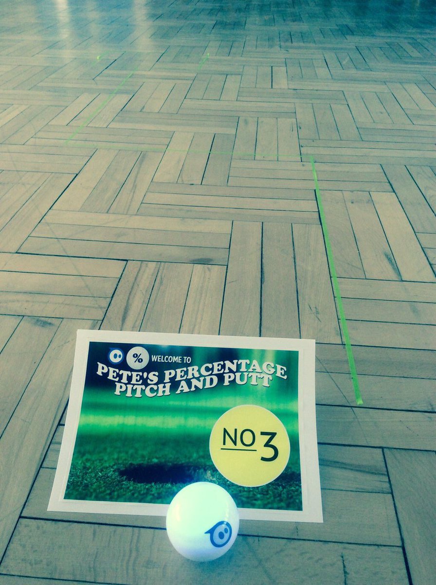 BradleyDardis's tweet image. @amazingict thought you might like another @Sphero resource we have been playing #spherogolf this week @SpheroEdu