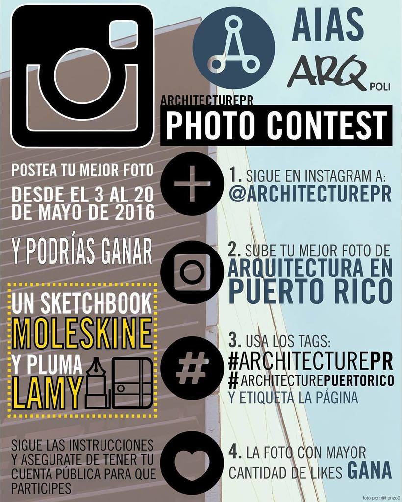 Eulogio_HP's tweet image. Ya estas participando? Que esperas! Participa y ten la oportunidad de ganar! #architecturepr #architecturepuertoric…