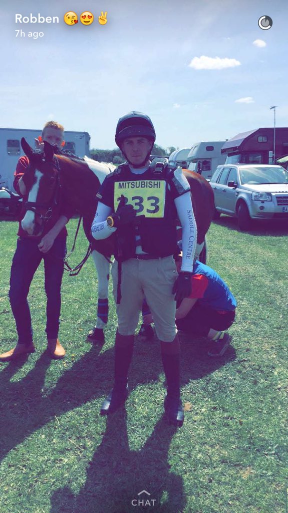 AlexHaynes141's tweet photo. What a day yesterday! Very unlucky 2 poles but clear XC with only 0.1 time penalties! #yehboi #MMCup ##TeamWindrush https://t.co/k34yufmEUm