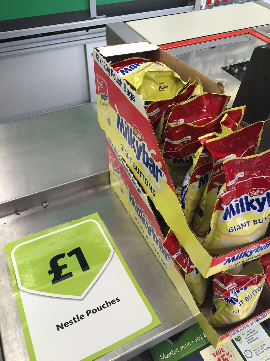 MyLocalstreath's tweet image. A naughty treat by the till 😜