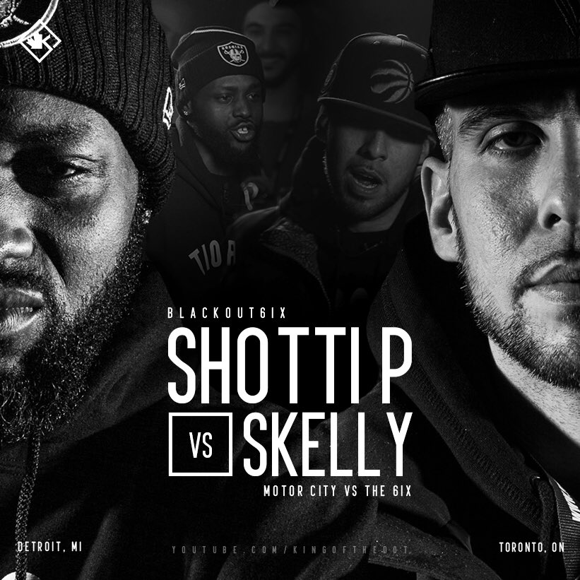 KingOfTheDot's tweet photo. DROPPING TODAY: #Blackout6ix
Shotti P vs Skelly
Watch it on the KOTD YouTube channel. https://t.co/Zji4kh6Trh