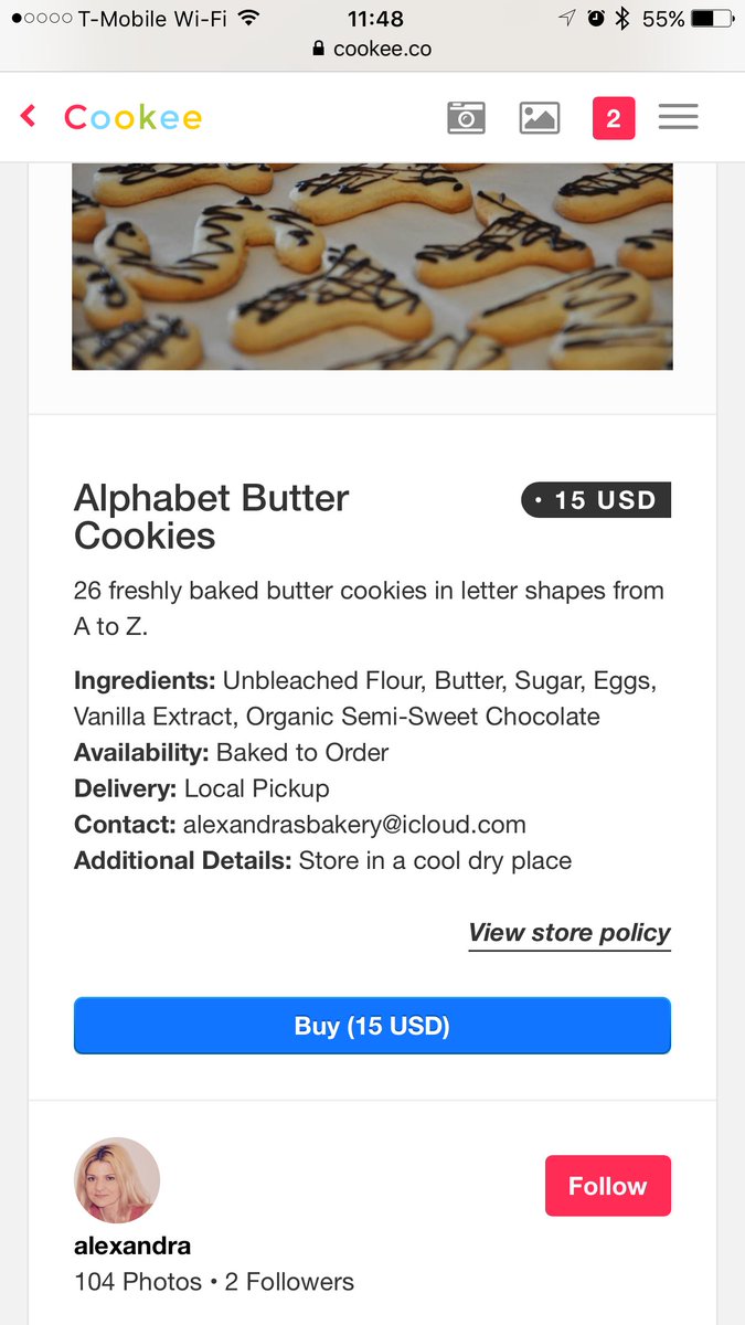 (4) Use Cookee to buy #baked goods from the world’s most passionate #bakers who care about quality. #bread #cake