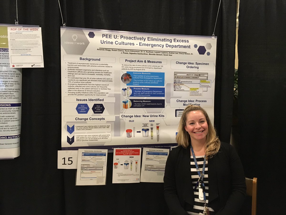 ItsBlaineyB's tweet photo. Reducing unnecessary antibiotic use through new urine collection kits #innovationfair #vote15 @AiStagg @EastGeneral https://t.co/7MvZWhSAhT