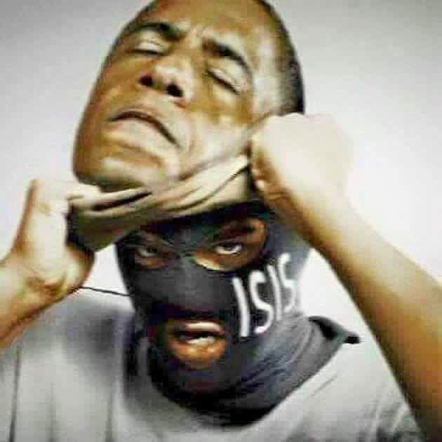 pittylaaa's tweet photo. @BarackObama @realDonaldTrump #isis #PicOfTheWeek https://t.co/4WnJEUjc9S