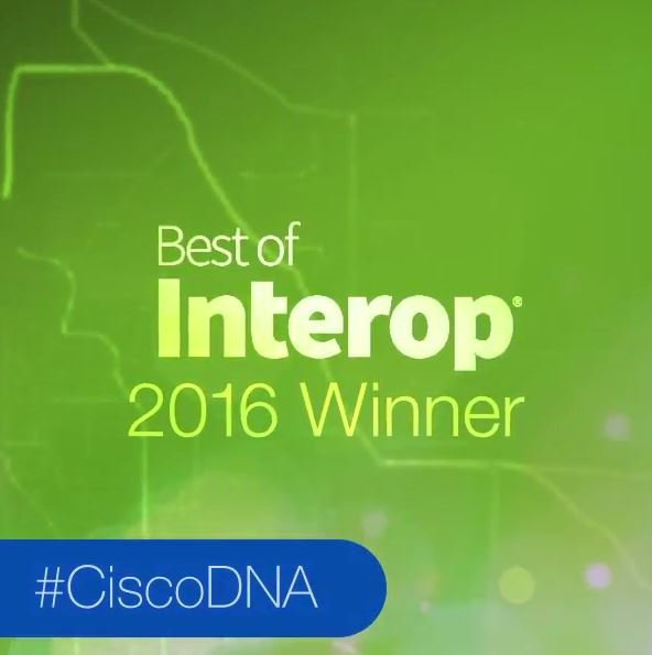 Kawal's tweet photo. #CiscoDNA Innovations Win Best of #Interop Awards @CiscoEnterprise https://t.co/QU3Ox2UUBg https://t.co/a3QijlmJ62