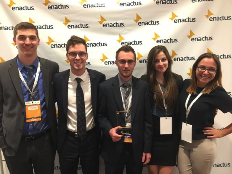 Marketing Professor Luc Lagrandeur wins the Enactus Faculty Advisor of the Year 2016 National Award. <a href="/LaurentianU/">Laurentian University - Université Laurentienne</a>