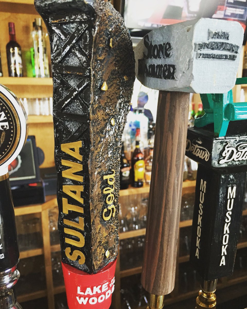 BorealisGrille's tweet photo. Two fresh feature kegs just tapped @StoneHammerBeer #mapleredale and @lowbrewco #sultanagold #guelph #Mmmmbeers https://t.co/SVvHef3YGO