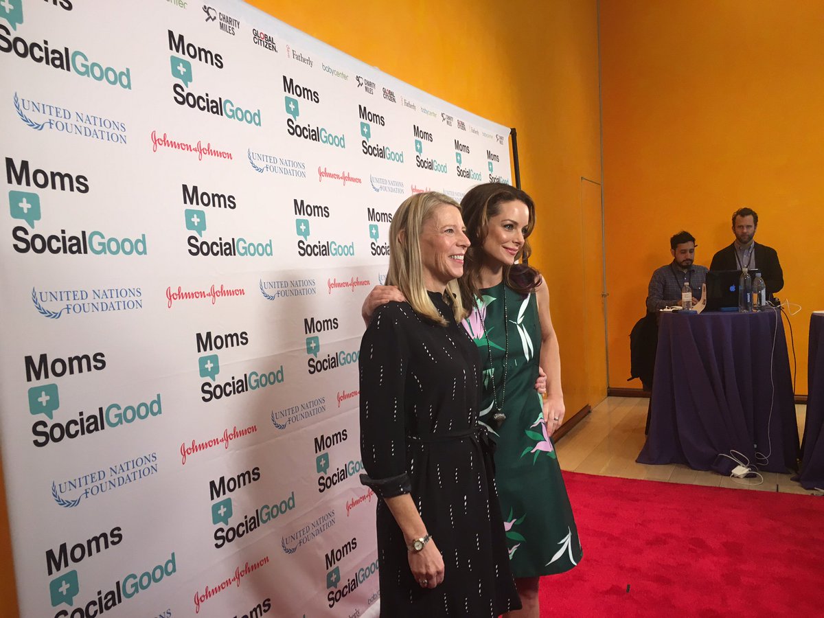 SavetheChildren's tweet photo. Save the Children CEO @carolynsave and ambassador @Kimwilliamspais at Moms + Social Good #GlobalMoms #ResilientMoms https://t.co/1gcc0QX1Ds