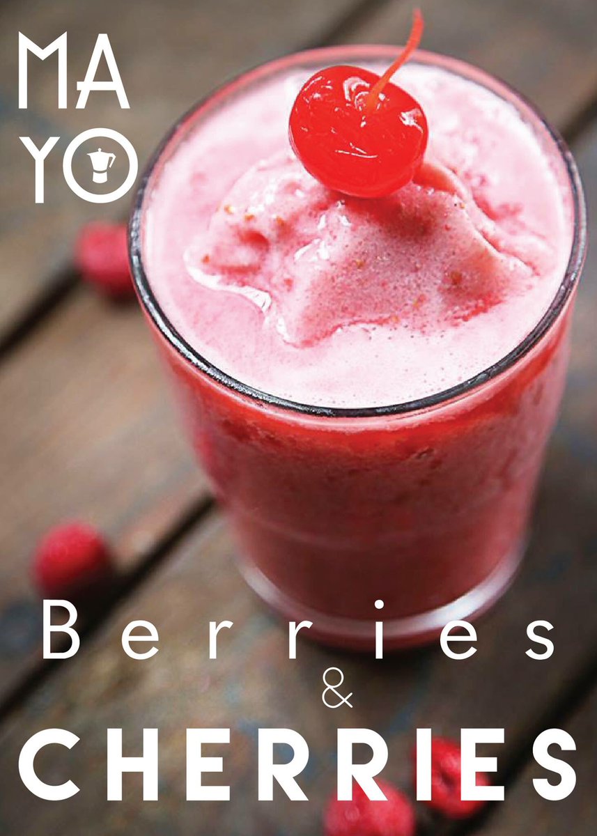 Thenadacafe's tweet photo. De frutas chiquitas salen bebidas grandiosas #berries #cherries #bebidadelmes #mayo #cafe #thenada #thenadacafe #mty https://t.co/WsaVTBnvRe