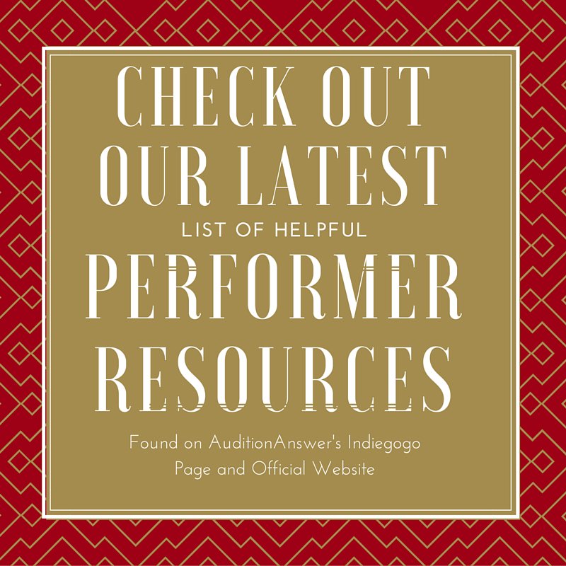 AuditionAnswer's tweet photo. @Actorscomfort @MyBooksterApp @ScriptMatch @GetCreativeSM @Kerry_Frances @rocktheperf https://t.co/9NeaYlgoJ9 https://t.co/BN8eudgslD