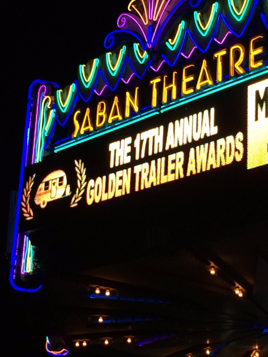 I'm so fortunate. My life is like The Movies- Life is good. #feelingHappy #RedCarpet #GoldenTrailerAwards