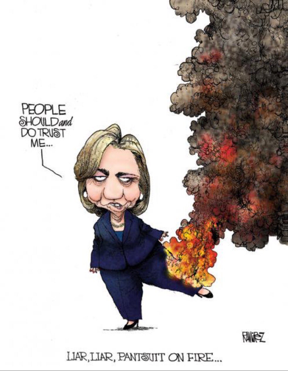 John K Stahl On Twitter I Keep Seeing Cartoons Of HRC W Her