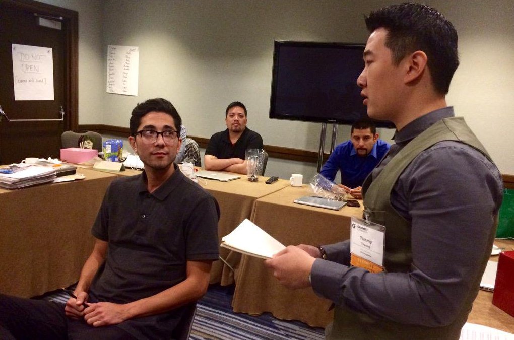 AudioVision's tweet image. #TBT to when @pathosphoto became the student. Meet the staff for #AAJA16! aaja.org/meet-the-staff…