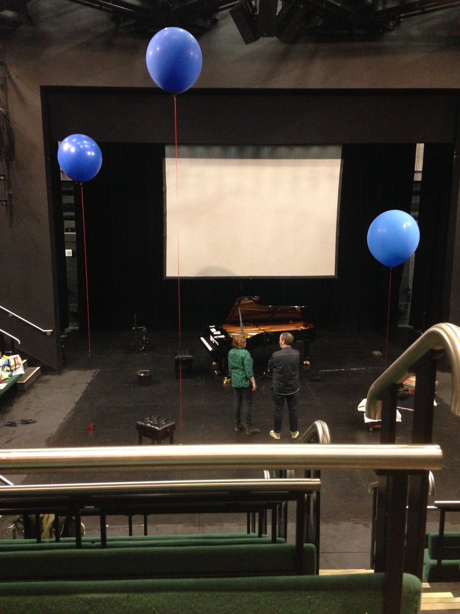 There's a piano. There are balloons. It's going to be great! 7pm at TFTV