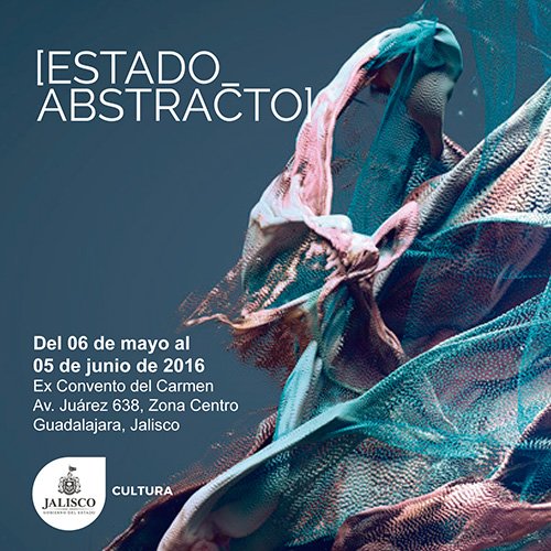 CulturaJalisco's tweet photo. #EstadoAbstracto es una exposición que reúne a artistas que trabajan en el arte, la ciencia y la tecnología https://t.co/bXW4ZNKOKv