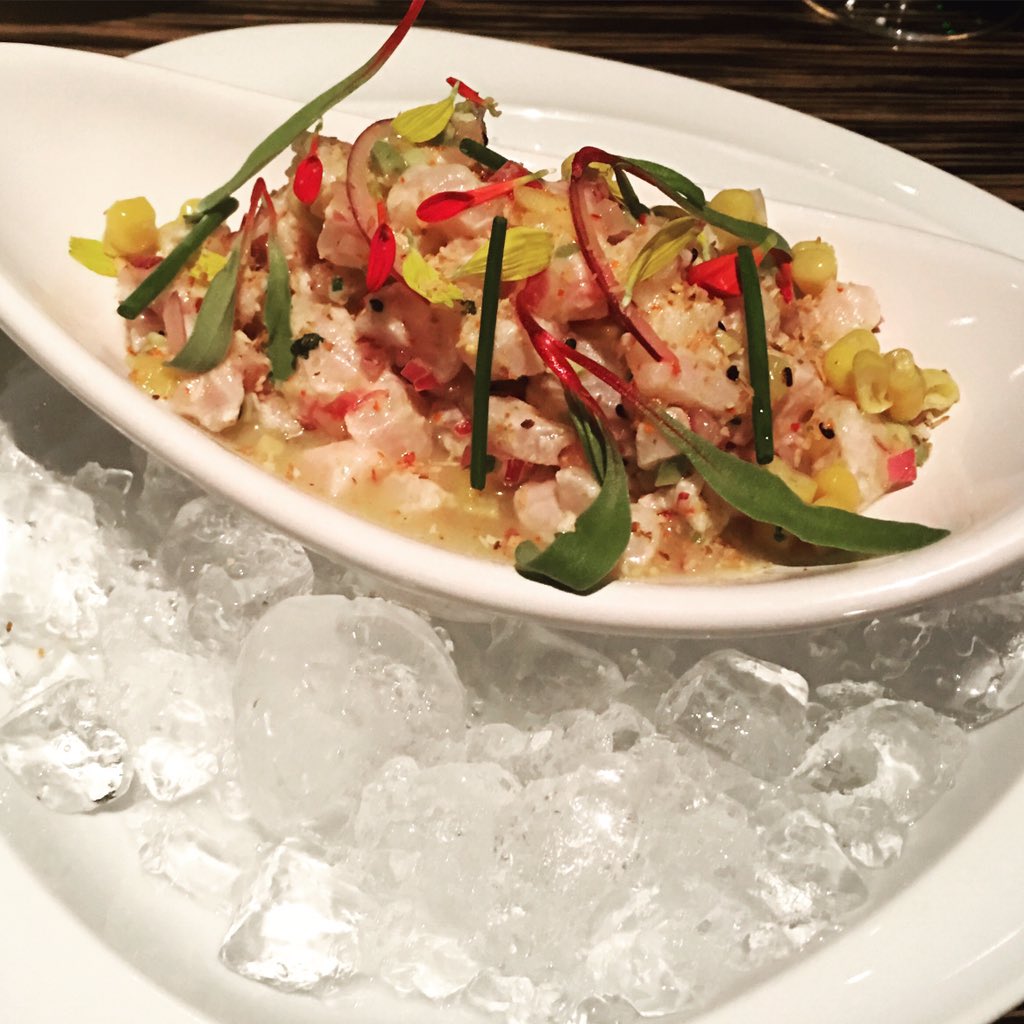 LeoMateu's tweet photo. Que buen ceviche! @LOW646BsAs #cartanueva #low646 https://t.co/8lPTdpx03g