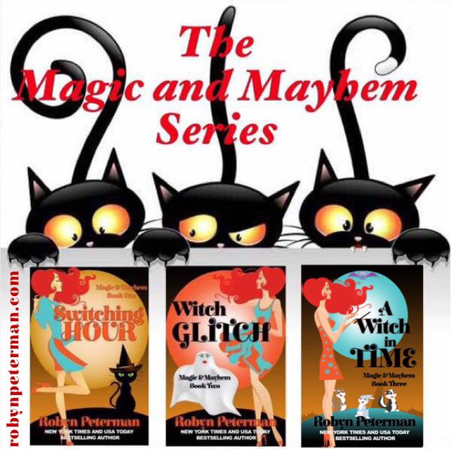 Candisbookshelf's tweet photo. Get the series today! https://t.co/nefATBVGKS

 #MagicMayhem #smexywitches #RobynPeterman https://t.co/zKYbT4nXJq https://t.co/bnMjSygtCX