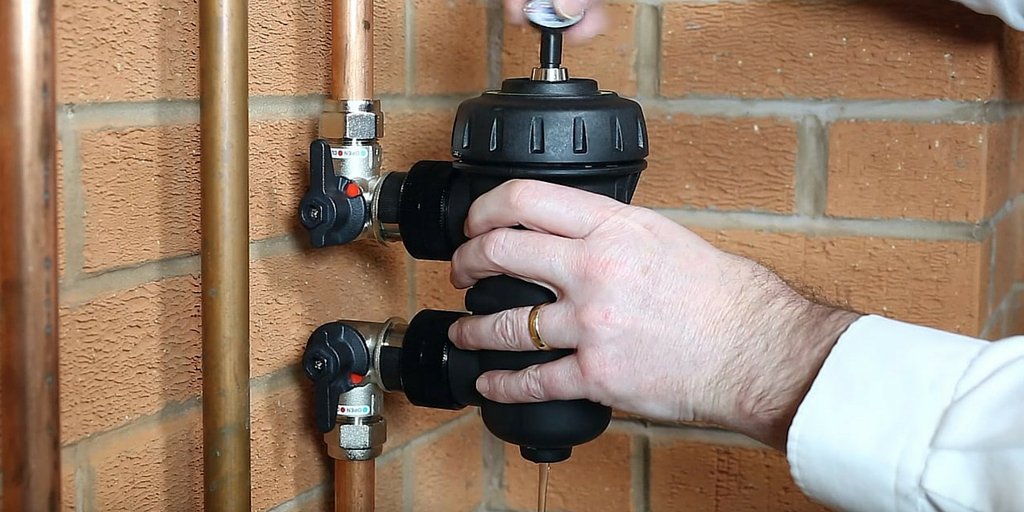 WATCH NOW | Check out our video guide to servicing our new Greenstar system filter ow.ly/4npjjv