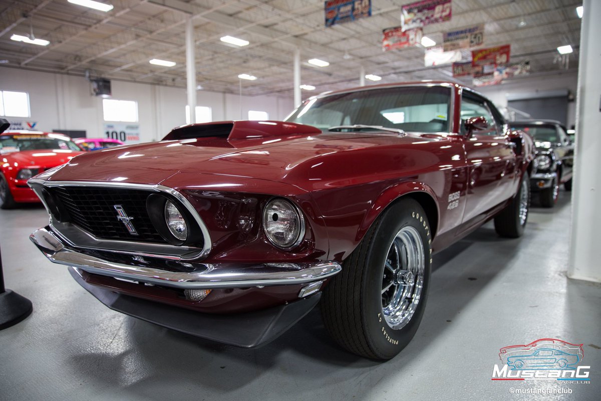 ROUSHPerf's tweet photo. Jack's personal #Boss429 also happens to be the 429th Boss 429 ever built! #JackROUSH #ROUSHCollection https://t.co/huzqqkPWjf