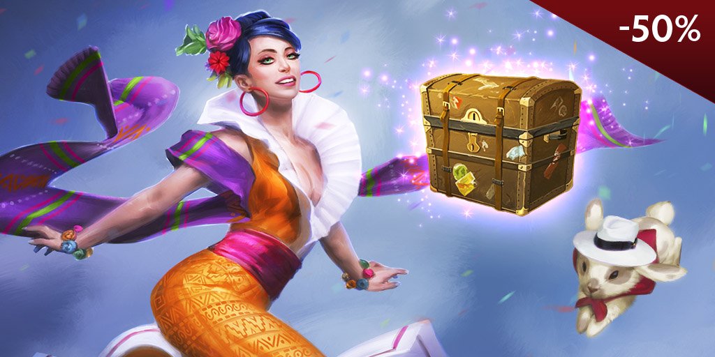 Les coffres "International" et "curiosité" à -50% pour encore quelques heures hrz.io/1SK6tvl