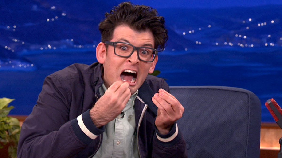 We NEED to talk about Moshe...
..Last nite on Conan..*
<a href="/moshekasher/">Moshe Kasher</a>  SS 2016 Alumniii
bit.ly/1T3FFbx