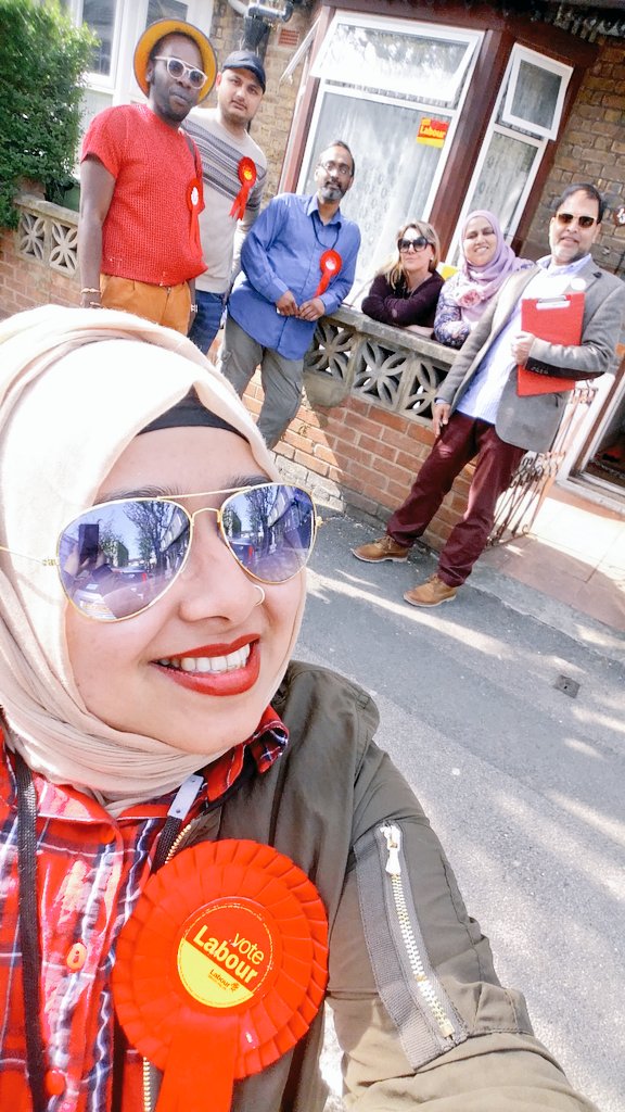 Walked 20k and counting! Less than 3 hours to go let's make it count! #LabourDoorStep #GOTV #ReadyForKhan #Newham